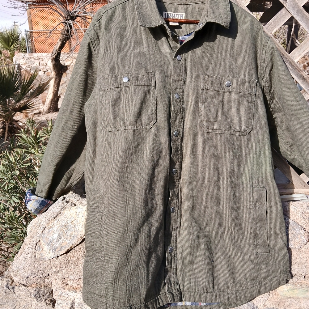 Duluth Canvas Shirt Jacket XL